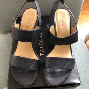 Talbots wedge sandals